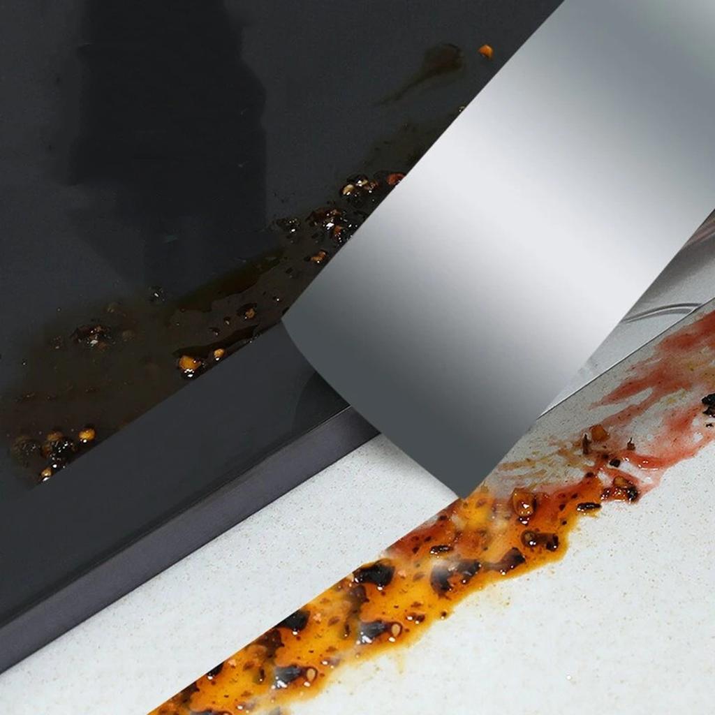 Anti-oil Tape, Water-resistant Sealant, Heat-resistant Fireproof Aluminum Foil Tape, Countertop, Sink, Edge Sealing Tape