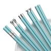 Ru Han Ceramic Blue Individual Chopsticks