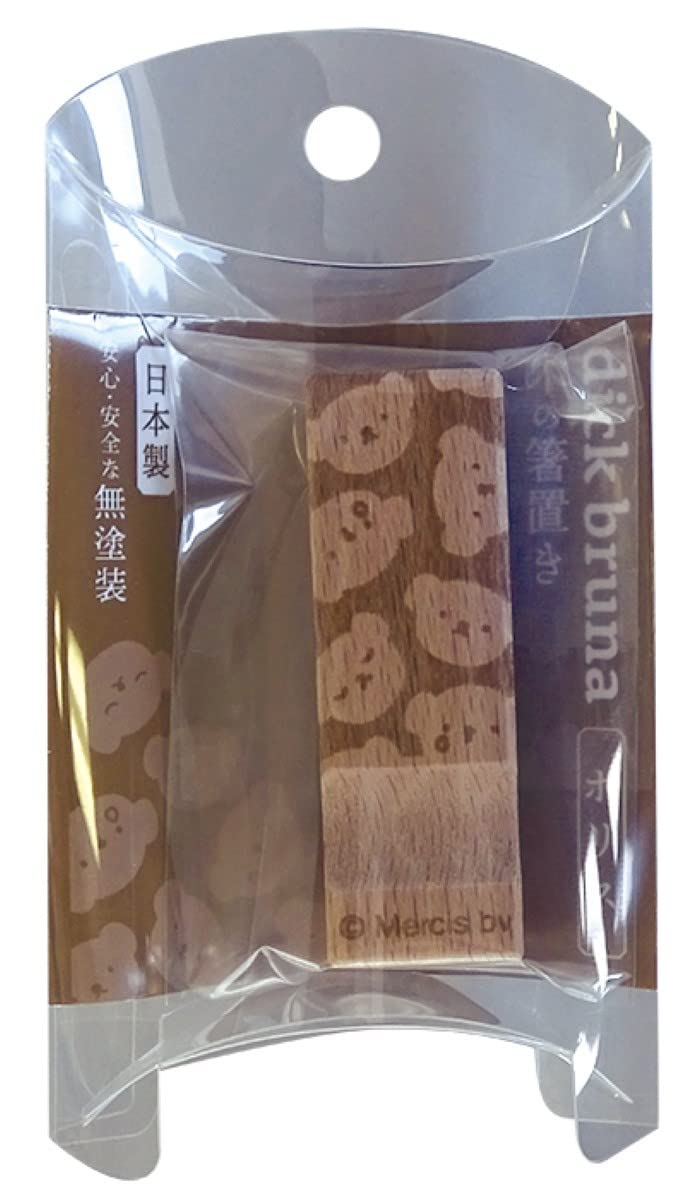 

Nagano Factory Miffy Wooden Chopstick Rest Boris DB586BR