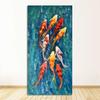 Chinesische Jiujin Karpfen Leinwand Malerei Home Dekoration Wand Kunst Poster und Druckgrafik Wohnzimmer Bilder HD Druck Innen F
