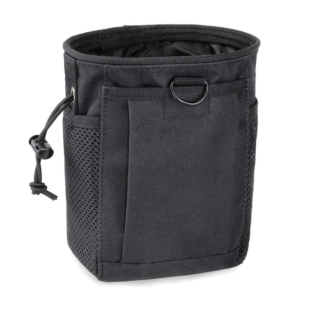 

Professional Outdoor Waist Bag with MOLLE Cord Storage for Camping and Hiking Activities чёрный