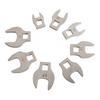 Complete Tool Kit with 8Pcs Metric Crowfoot Wrenches for Professionals