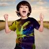 2026 Hot-selling New Anime Sonic The Hedgehog Movie 3D T-Shirt, Blue Lightning Full Print Tee for Kids & Adults, Casual Top