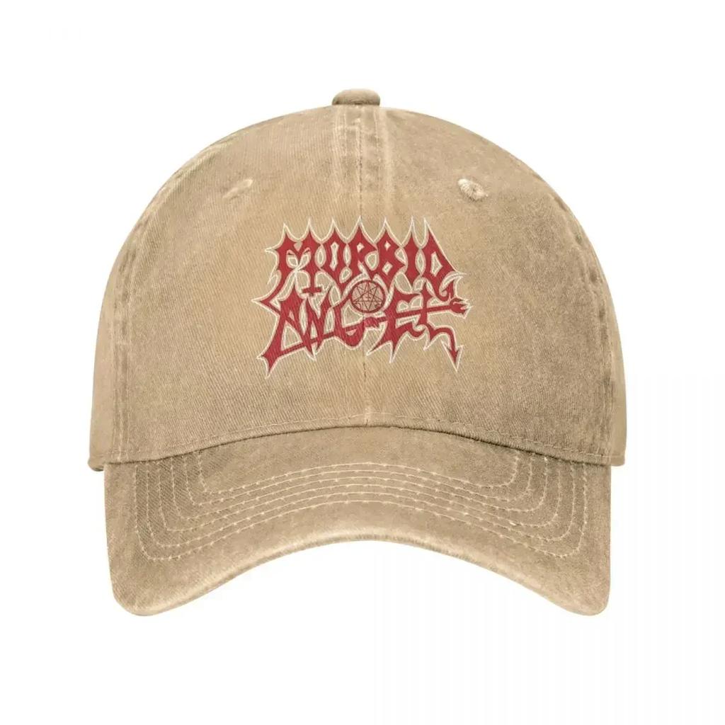 Morbid Angel Unisex Baseball Caps Music Band Distressed Washed Caps Hat Vintage Outdoor Running Golf Snapback Cap
