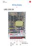 MWPS Ultra-Thin LRS-150-24V 6.5A AC 220V To DC 12V/36V/48V Industrial Switch Power Supply