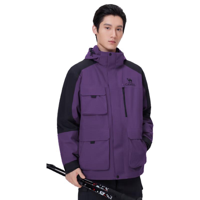 Camel Rongyan Outdoor 3-in-1 Down Windbreaker