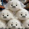 Kawaii Plush Seal Doll Cute Pet Hanging Toy Realtic Cartoon Animal Pendant Soft PP Cotton Filled Fabric Art Toy for Adult Kids
