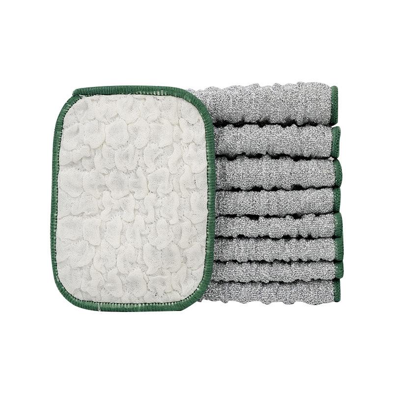 Thick Double-Sided Bubble Dish Cloth, Oil-Resistant Absorbent 1pc Multi-Color Kitchen Cloth