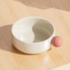 Elevated Ceramic Cat & Dog Bowl Stand - Leak-Proof, Neck Protection, Multifunctional for Dining & Water