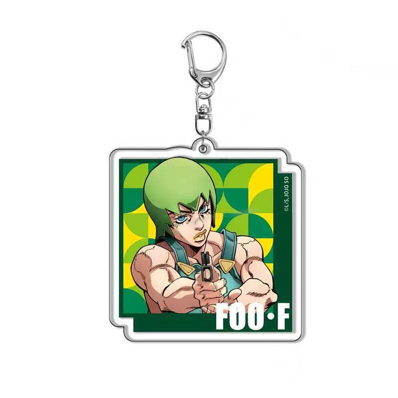 JOJO s Bizarre Adventure: Jonathan, Dio, William DIY Acrylic Keychain