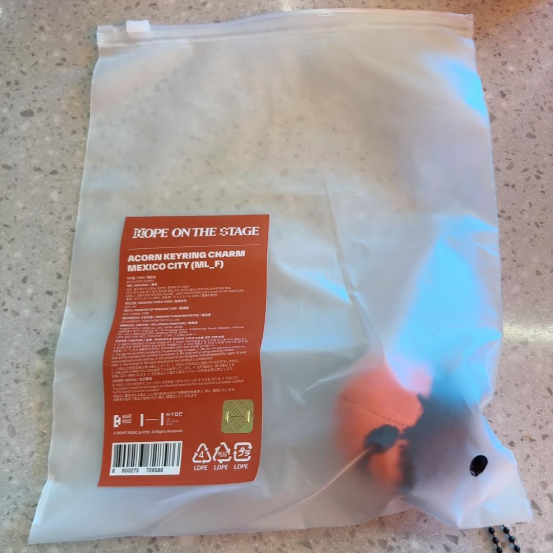 

[Б/У] BTS J-HOPE Шарм-желудь Мехико AND WHAT Hoseok