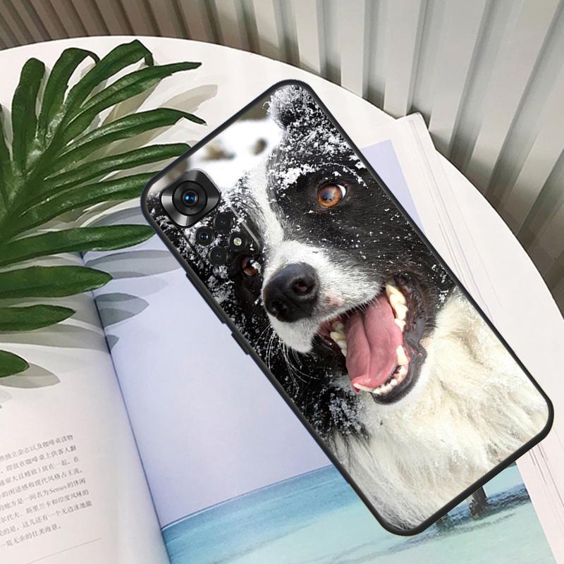 Border Collie Hund Hülle Für Xiaomi Redmi Note 14 13 10 11 12 15 Pro Plus Hülle Für Redmi 15C 14C 10C 12C 13C 15