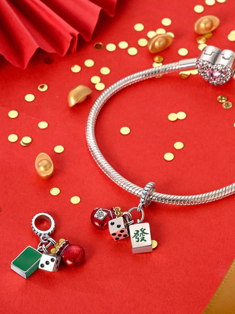 Christmas Snow House Socksbeads Charm Copper Plated Fit Charms Copperoriginal Bracelet For Jewelry Making Diy Charm