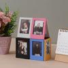 Colorful Magnetic Photo Frames, 3in Fridge Magnet Album Frames for Family Memory Photo Display, Compatible with Fuji Instax Negatives