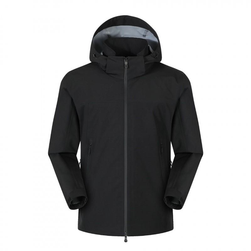 Mens 3-in-1 Waterproof Windproof Outdoor Hardshell Jacket With Removable Down Insulated Fleece Liner Hiking Climbing Skiing