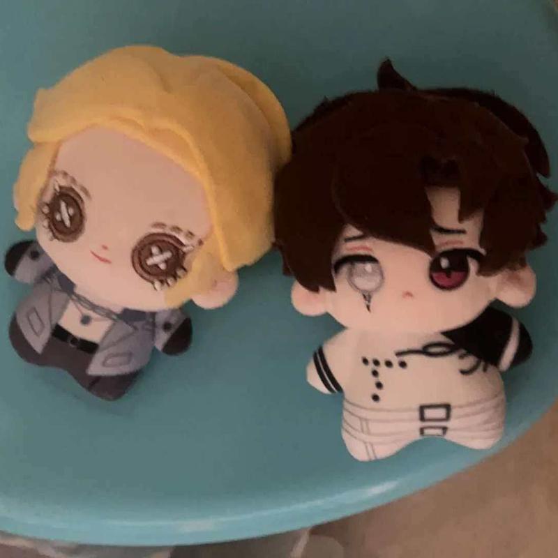 10cm Anime Spiel Identity V Kawaii Cosplay Weiche Baumwollpuppe Seestern Körper Zahnarzt Cartoon Mini Spielzeugfiguren Fans Sammlung Geschenke