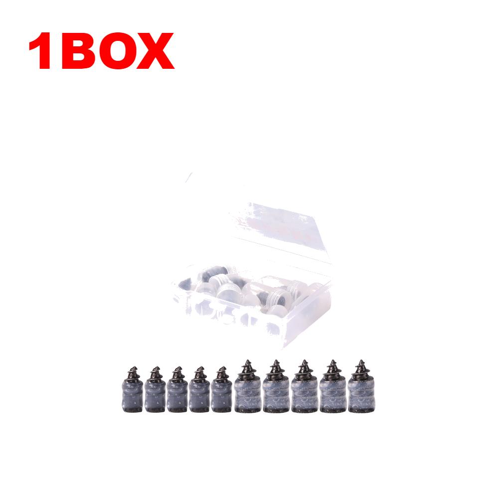 1-5Box Vacuum Car Tyre Repair Rubber Nail Set Car Motorcycle Tire Accessories Bicycle Tubeless Rubber Tire Puncture Repair Pins