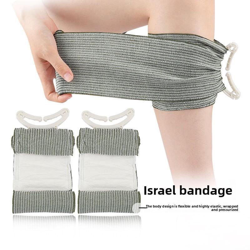 Israelische Bandagen Outdoor-Übungen Training Taktische Bandagen Sport Wundversorgung Notfall Elastische Druckverbände
