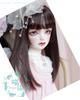 Straight Doll Color Heat Resistant Accessory Wig, 1/6, 1/4, 1/3 Scale, Mix, Semi-Long, (180°C), (1/4 Doll, Brown)