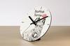 Scottish terrier, Aberdeen Terrier, Scottie- wall clock with a dog, shelf clock with a print, personalized home decoration from the Art-Dog brand – Wa