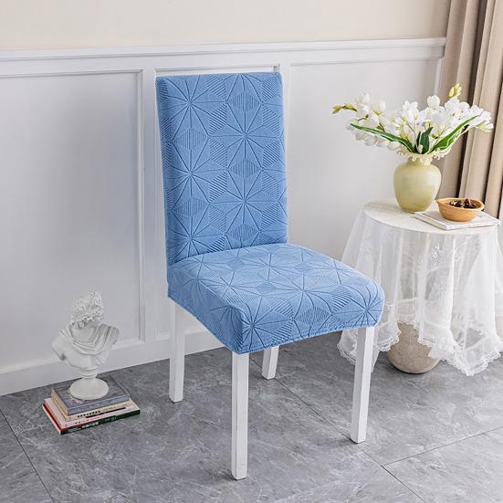 Aksamitny Pokrowiec na Krzesło do Jadalni Rozciągliwy Pokrowiec na Krzesło Parson Zdejmowany Zmywalny Ochraniacz na Siedzisko na Wesele Imprezę Domowy Restauracja Hotel Bankiet