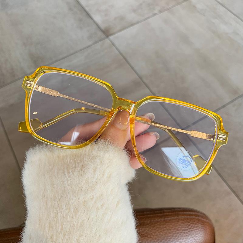 New Style Men'S Glasses Frames Square Shape Blue Light Blocking Eyeglass Frames For Women High Quality Decorative Glass