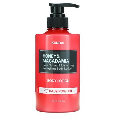 Miele e Macadamia, Lozione per il corpo, Borotalco, 16,9 fl oz (500 ml)