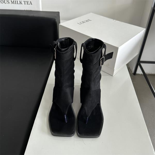 Fashion Sandal Woman Boot Clogs Wedge Increasing Height Buckle Female Shoe Flip Flops Platform Comfort Girls Corrective Scandals Increas