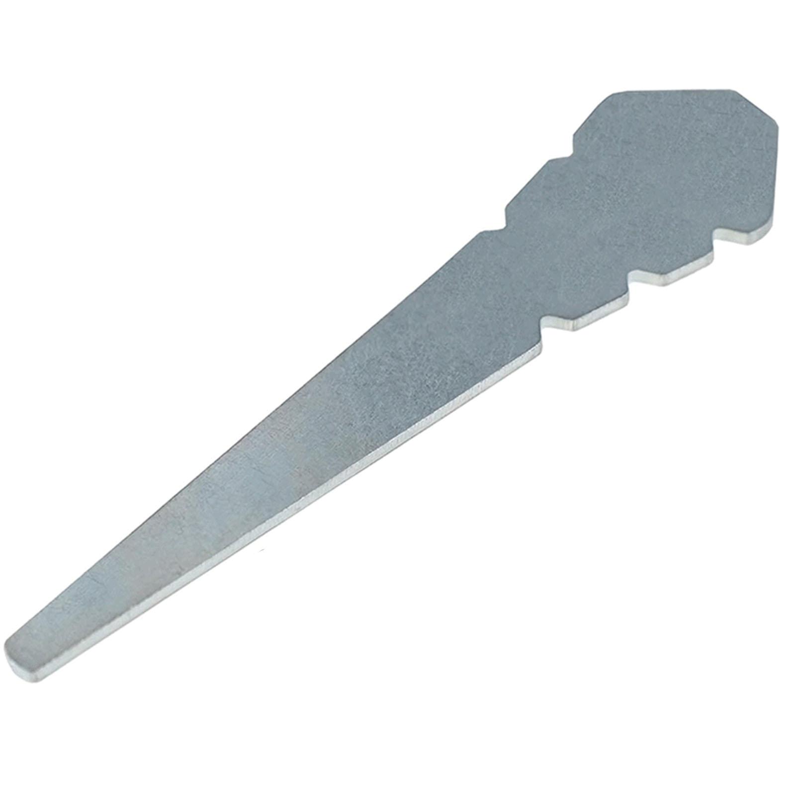 Broches de maçonnerie métalliques, Pack de 12 broches coniques en acier galvanisé pour briques