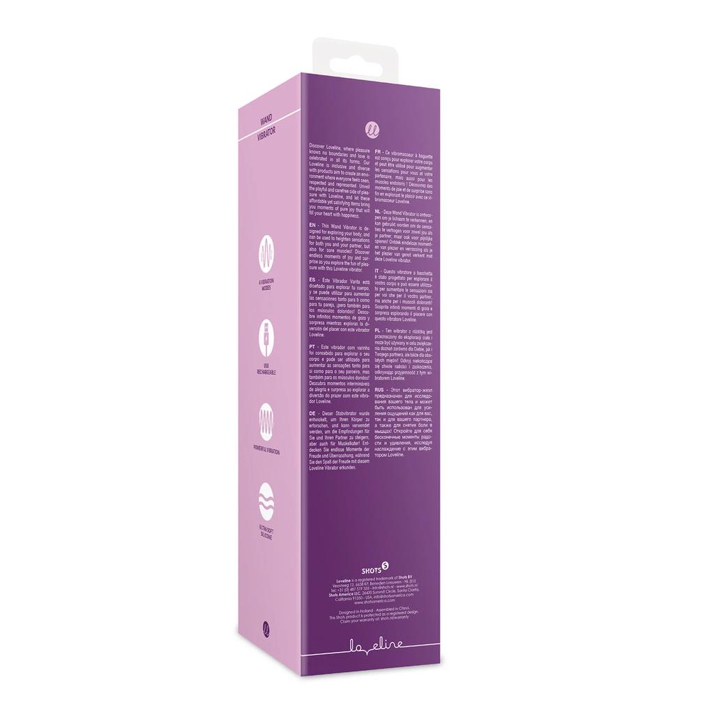 Loveline - Wand Vibrator - Purpleberry