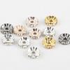 50pcs/lot 4/6/8/10mm Czech Crystai Rhinestone Glass Round Loose Spacer Beads for Jewelry Making DIY Bracelet Necklace