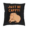 Capybara Yuzu Onzen Bath Pattern Square Pillow Case Home Decorative Cushion Cover Throw Pillow For Car Double-Sided Printing