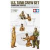 Tamiya 1/35 Military Miniature Series No. 347 U.S. Army Tank Crew Set, European Front, Plastic Model Kit 35347