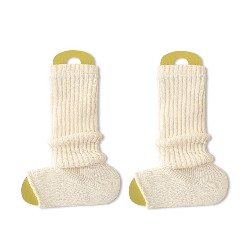 Cute Sweet Lolitas Knitted Socks Knitting Warm Foot Cover New Leg Warmers  Autumn Winter