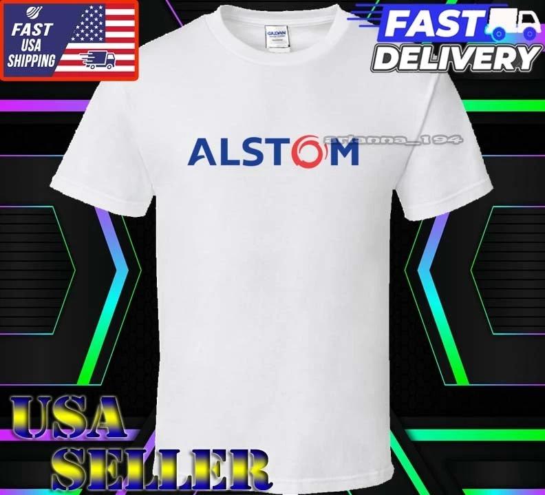 New Shirt Alstom Logo T-Shirt Funny American Usa Unisex Size S-5XL S
