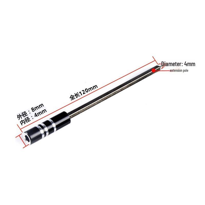 Multi-functional Screwdriver Set with Extended Soft & Hard Rods