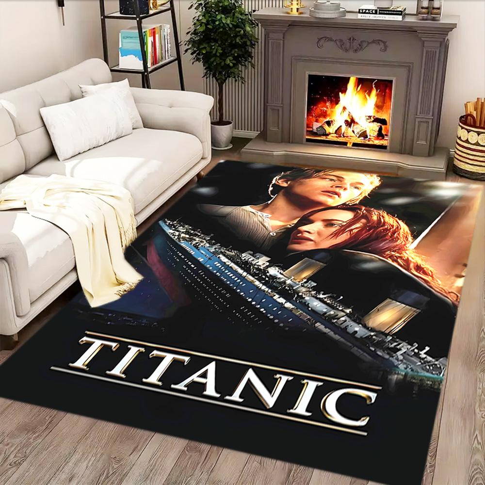 Love On The Titanic Rug for Living Rooms, Bedrooms, Home Décor, and As Gifts.