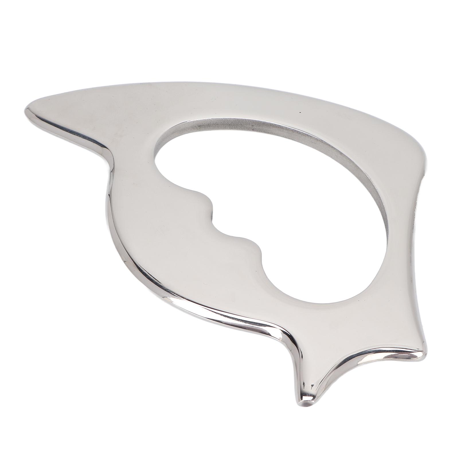 

Массажный инструмент из нержавеющей стали для физиотерапии Гуа Ша Инструмент для скребка мышц с сумкой для хранения для ног