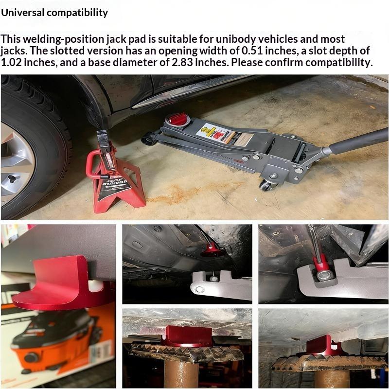 Magnetic Pinch Weld Jack Pad Universal Weld Jack Adapter Lifting Frame Rail Protector For Most Model Cars