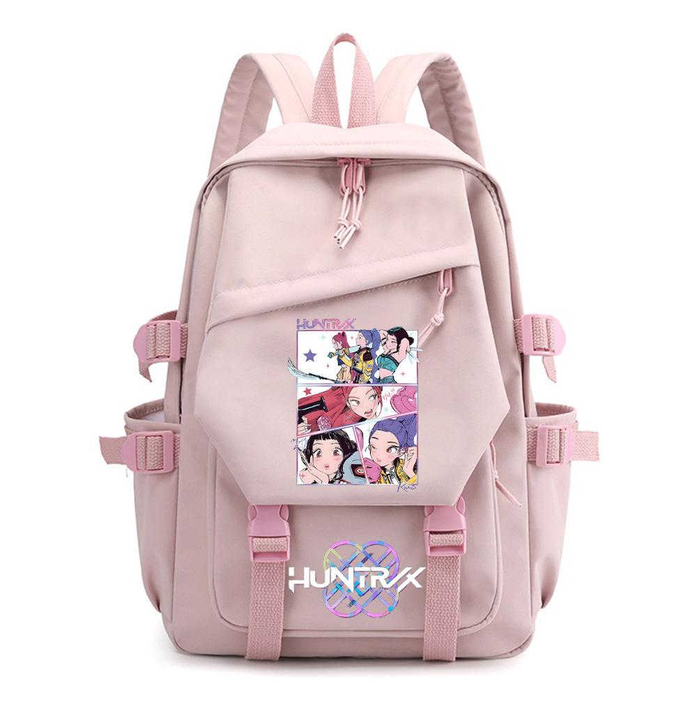 Rucsac Desene Animate Kpop Demon Hunters Imprimat pentru Adolescent Băiat Fată Ghiozdan Școlar Copii Elev Rucsac pentru Cărți Femei Geantă de Călătorie Copil Cadou Rucsac