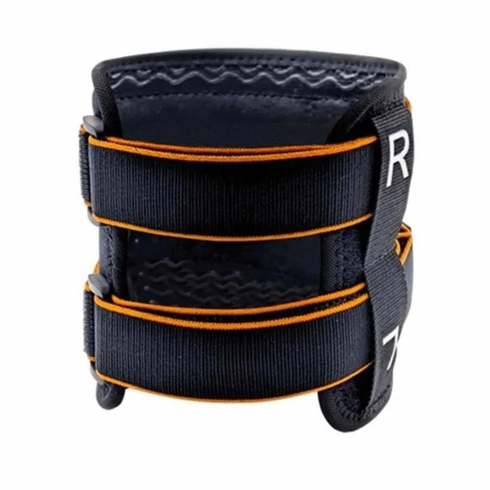 

Adjustable Sports Calf Guards 2 Support Pads Fitness Knee Pads Injuries Recovery оранжевый/чёрный