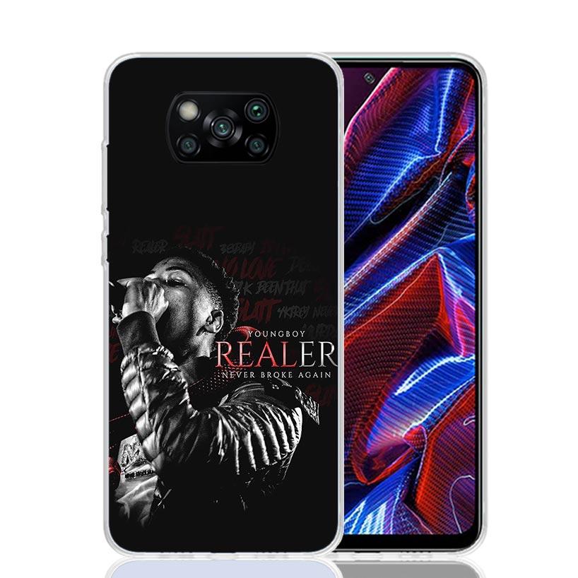 

YoungBoy Never Broke Again Case Phone Cover for Xiaomi Redmi Note 10 9 9S 8 8T 7 5 Pro Mi 12T 11T 10T 9T 12 11 Lite A3 A2 Trend Xiaomi Mi 10T(Pro)
