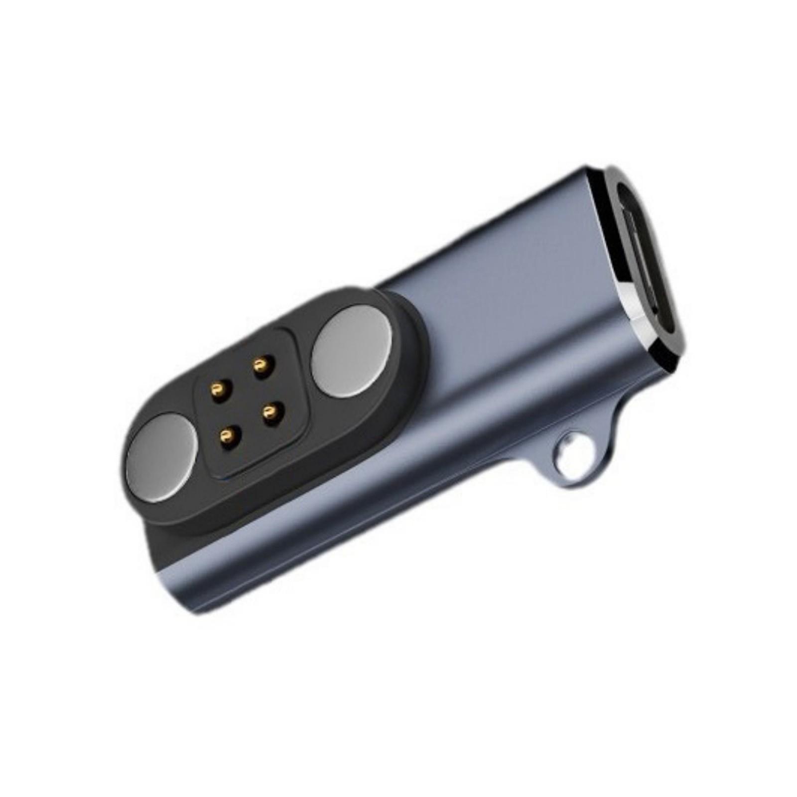 

Сменный магнитный адаптер зарядного кабеля для беспроводных наушников с костной проводимостью Портативный 4-контактный разъем для головы A