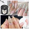 1pc 100g Transparent Soft Nail Tips Gel Polish For False Nails UV Glue Nail Extension Function Design Manicure Tools