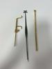 Violin & Cello Tool Set: Soundpost Hook, Clamp, Length Caliper