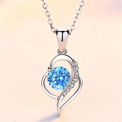 I Have Your Necklace In My Heart, Women's Fashion Light Luxury, High-end Design Pendant, Birthday Gift for Girlfriend, Collarbone Chain Jewelry.