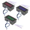 LED Digital Display 4 Digit 0-9999 Up/Down Plus/Minus Panel Counter Meter with Cable Digital Up Down Counter