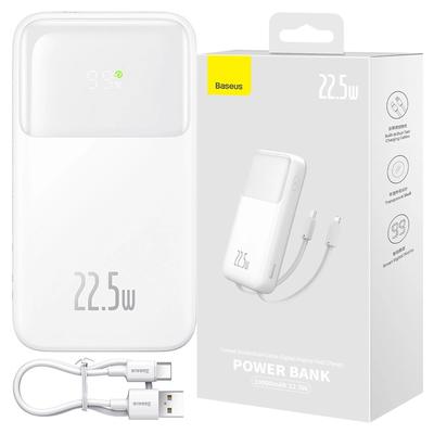 Powerbank Baseus Comet 10000mAh 22.5W (Weiß)