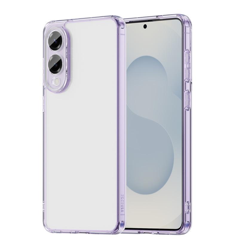 

Samsung Galaxy S25 Edge Phone Case, Matte Shockproof Phone Case Cover for Samsung Galaxy S25 Edge фиолетовый