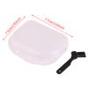 Falsche Zähne Kieferorthopädisches Etui Dentaler Retainer Mundschutz Prothesen Aufbewahrung Kunststoffbox Mundhygieneartikel Organizer Mit Bürste